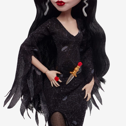 Monster High Skullector Elvira Doll - Búp Bê Sưu Tầm Cao Cấp - Mattel HLP89 - Hình ảnh bổ sung 4
