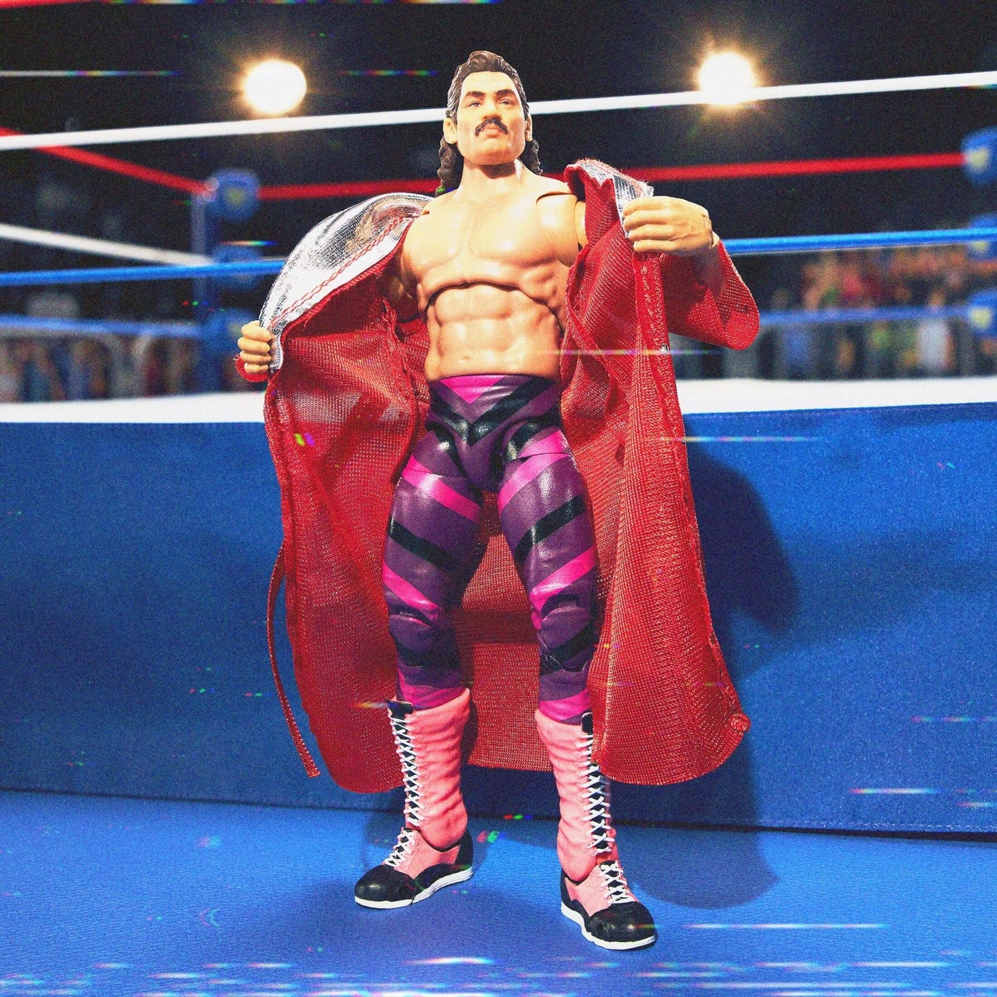 WWE Action Figure Ultimate Edition Coliseum Collection Jake “The Snake” Roberts & “Ravishing” Rick Rude 2-Pack - Bộ 2 Mô Hình Đồ Chơi Sưu Tầm Cao Cấp Mattel - Hình ảnh bổ sung 5