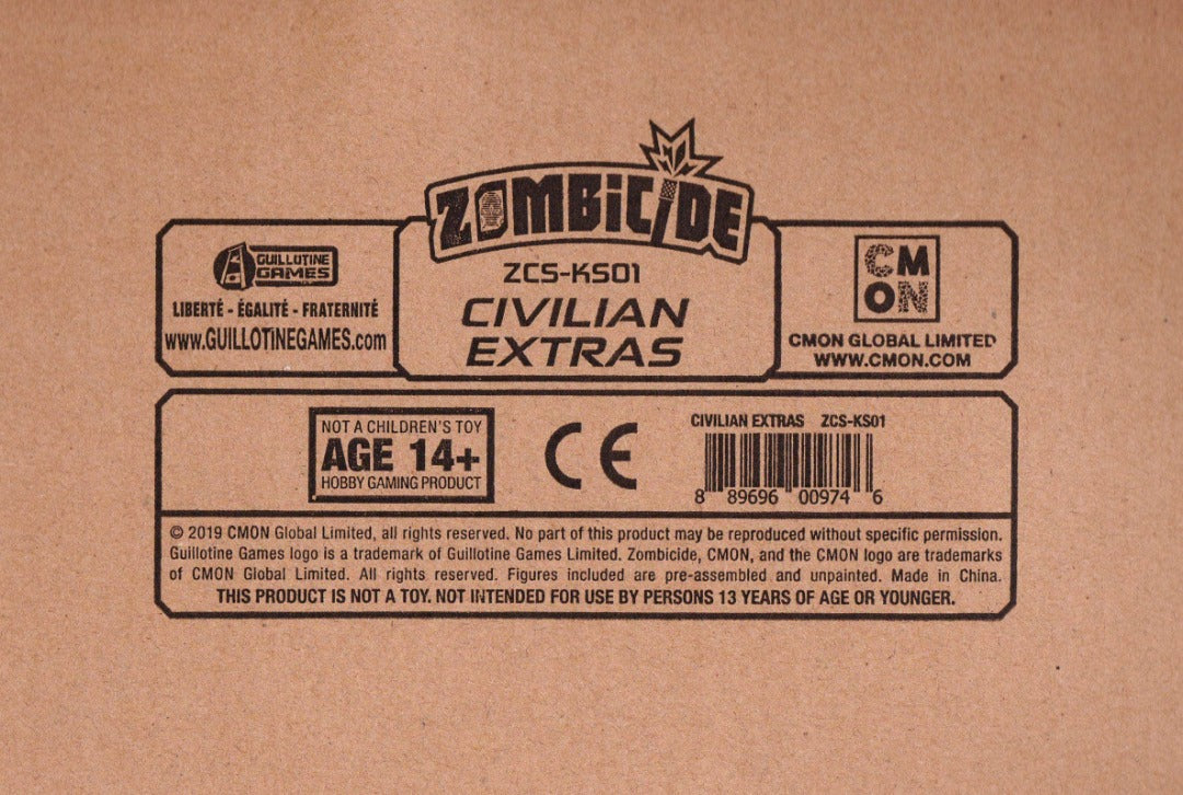 Zombicide: Invader Civilian Extras (Kickstarter Special)