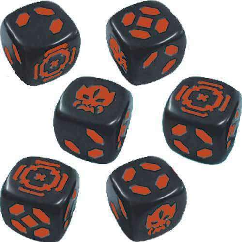 Zombicide: Invader Orange Dice Pack (Kickstarter Special)