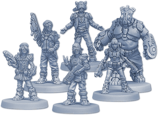 Zombicide: Invader Orphans Gang Survivor Pack (Kickstarter Special)