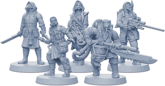 Zombicide: Invader Plague Gang Survivor Pack (Kickstarter Special) - Hình ảnh sản phẩm