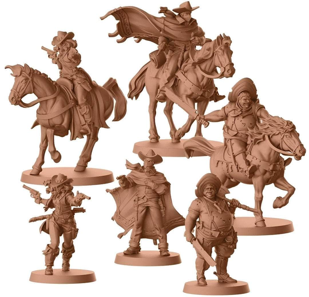 Zombicide: Undead Or Alive Running Wild Pack Plus Sister Temperance Survivor (Kickstarter Special)