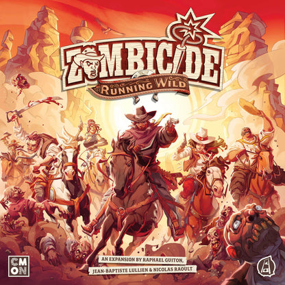 Zombicide: Undead Or Alive Running Wild Pack Plus Sister Temperance Survivor (Kickstarter Special)