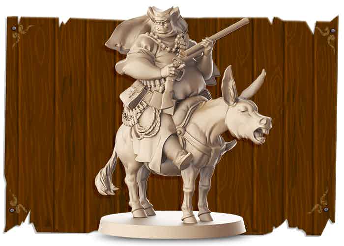 Zombicide: Undead Or Alive Running Wild Pack Plus Sister Temperance Survivor (Kickstarter Special)