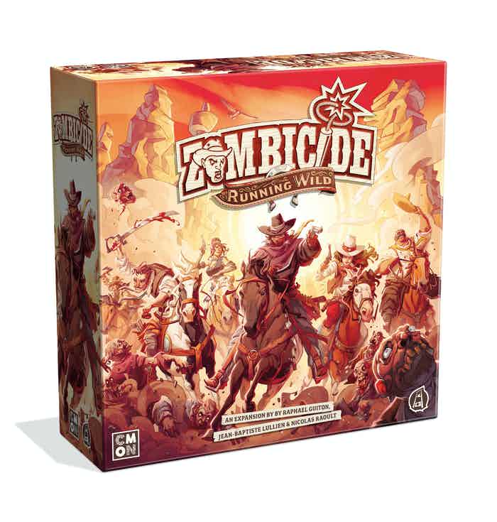 Zombicide: Undead Or Alive Running Wild Pack Plus Sister Temperance Survivor (Kickstarter Special)