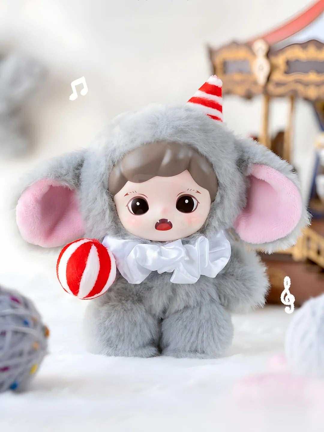 Zoraa Fluffy Cabin Series Viny Plush Blind Box - Mô hình Blind Box Bông Mềm - TNT Space