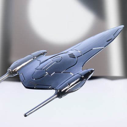 Hot Wheels STAR WARS Starships Select Royal Naboo Starship - Mô hình Tàu Vũ Trụ Die-cast Cao Cấp - Mattel JBG50 - Hình ảnh chi tiết 2