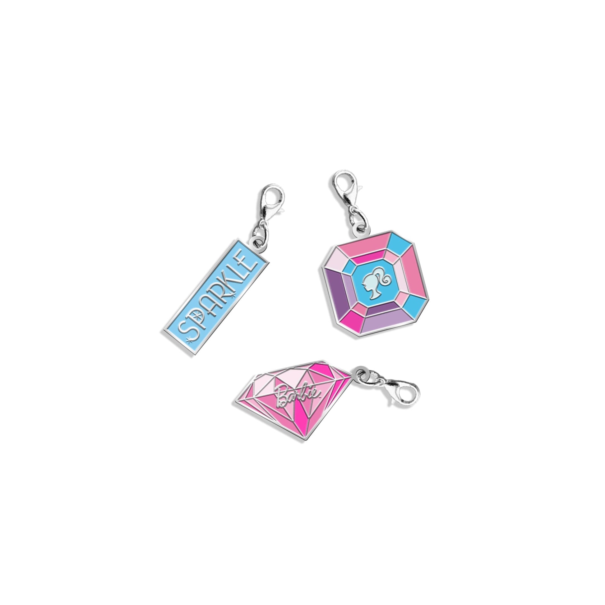 Barbie 1980's Enamel Charm Set - Bộ Charm Tráng Men Đồ Sưu Tầm Barbie - Mattel Creations JHB10 - Hình ảnh sản phẩm