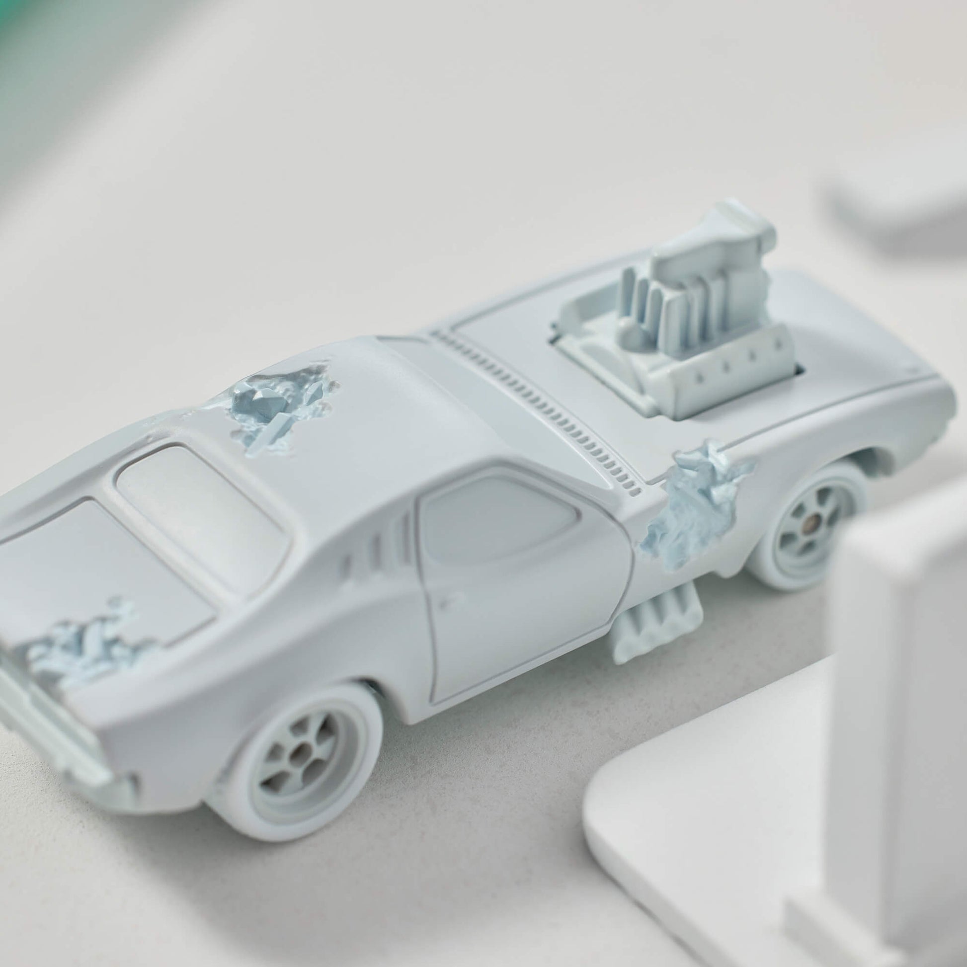 Hot Wheels x Daniel Arsham Eroded Rodger Dodger - Xe Mô Hình Sưu Tầm Cao Cấp Mattel Creations Hot Wheels - ảnh 3 - Die-cast V