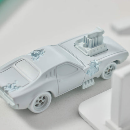 Hot Wheels x Daniel Arsham Eroded Rodger Dodger - Xe Mô Hình Sưu Tầm Cao Cấp Mattel Creations Hot Wheels - ảnh 3 - Die-cast V