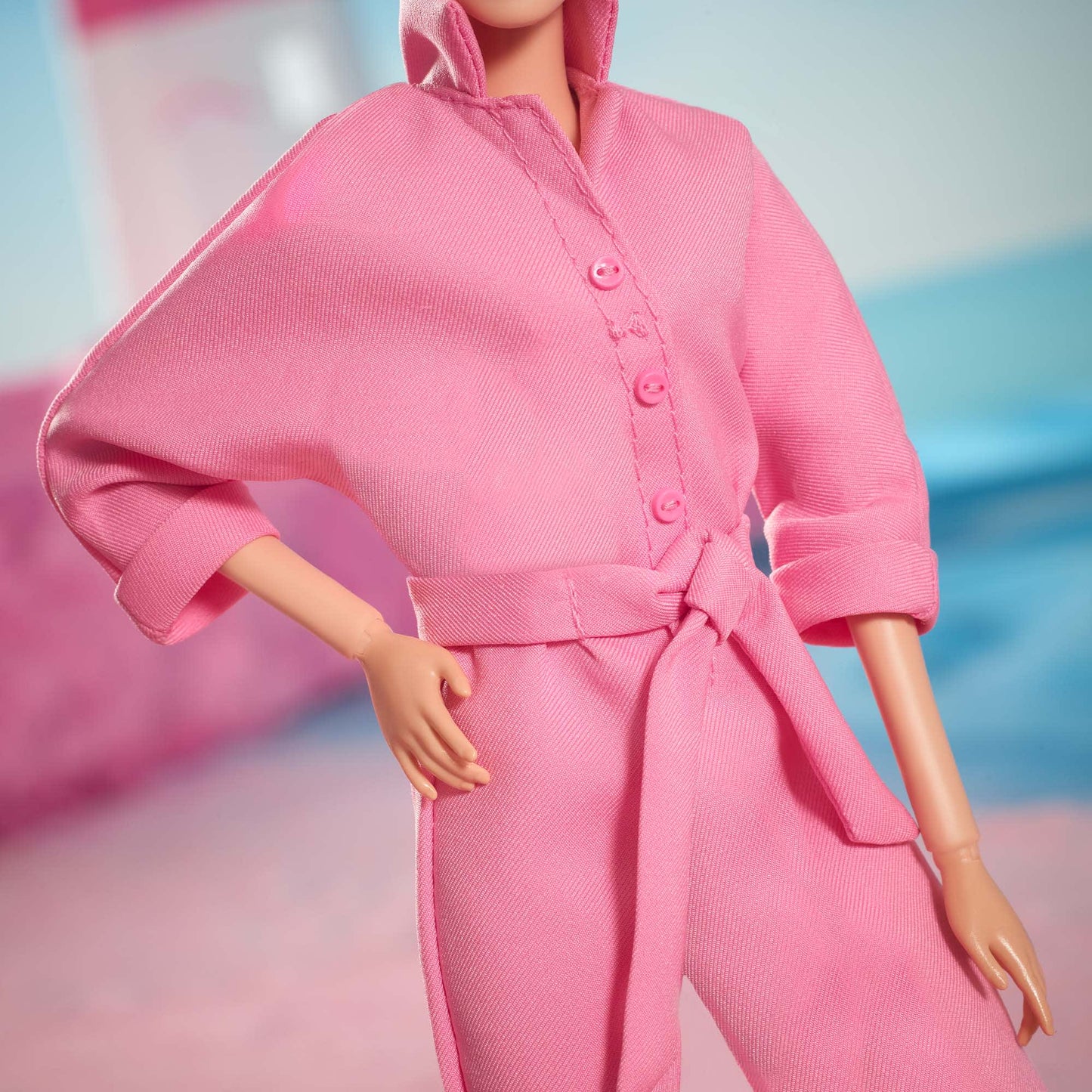 Barbie in Pink Power Jumpsuit – Barbie The Movie - Búp bê Sưu tầm Chính hãng Mattel Mattel - ảnh 2 - Figure