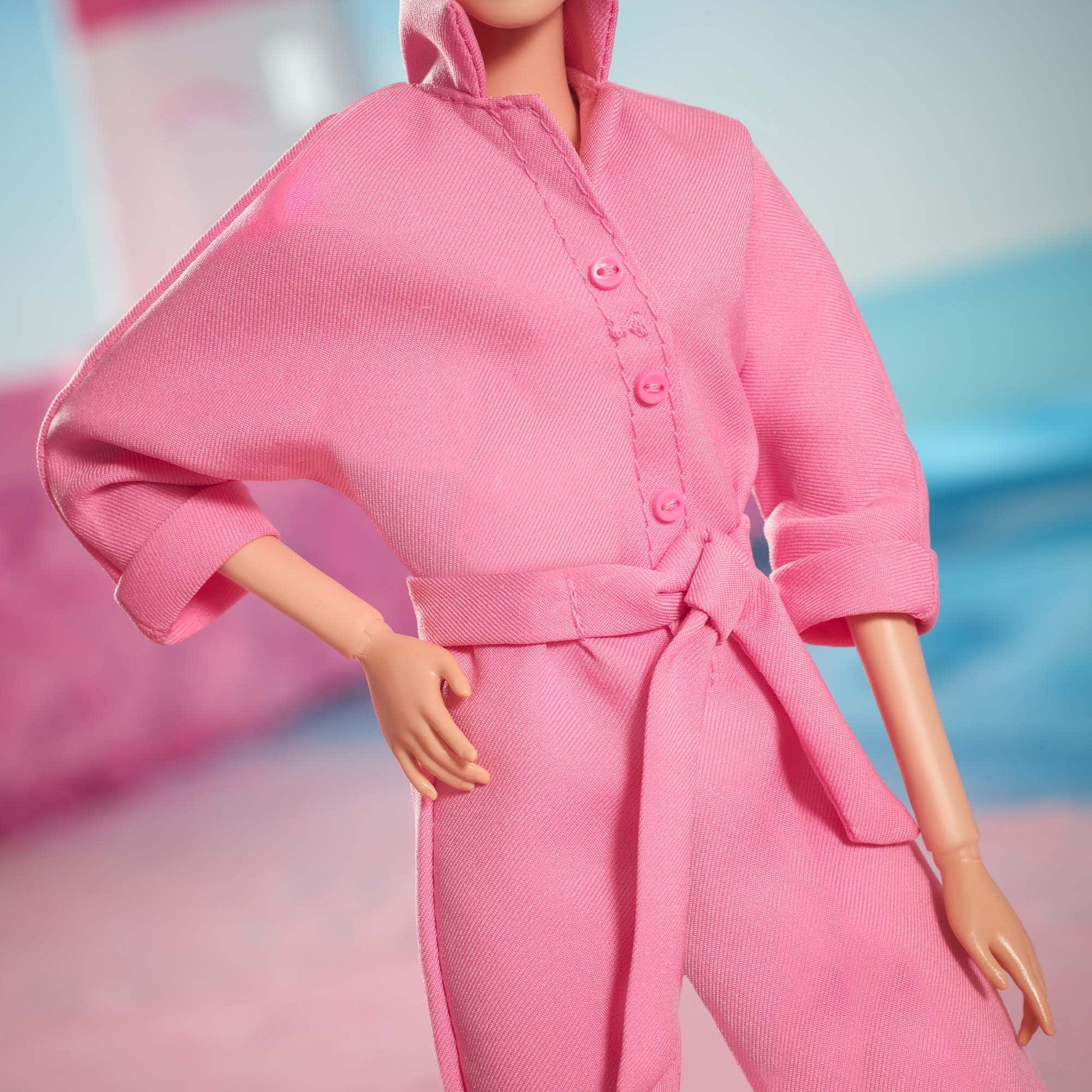 Barbie in Pink Power Jumpsuit – Barbie The Movie - Búp bê Sưu tầm Chính hãng Mattel Mattel - ảnh 2 - Figure