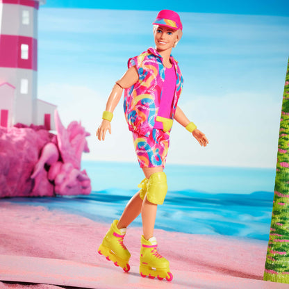Ken Doll in Inline Skating Outfit – Barbie The Movie Búp Bê Sưu Tập Mattel HRF28