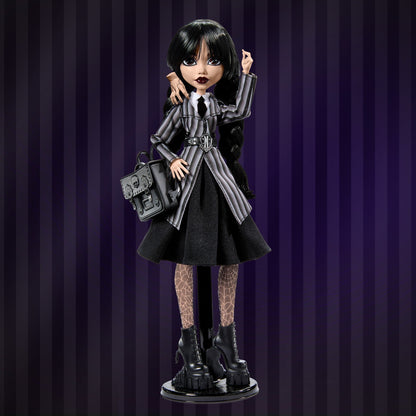 Monster High Wednesday Addams Doll - Búp bê Sưu tầm Nevermore Academy - Mattel - Hình ảnh sản phẩm