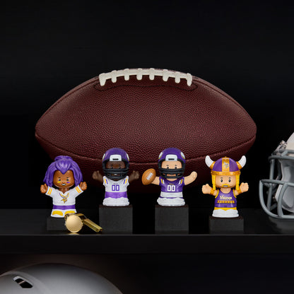 Little People Collector x NFL Minnesota Vikings Set - Bộ Mô Hình Nhân Vật Sưu Tập Đội Bóng Vikings - Mattel - Hình ảnh chi tiết 2