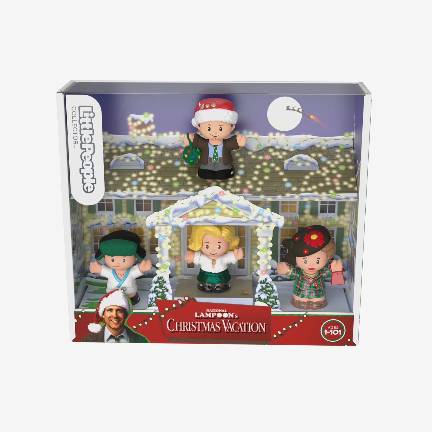 Little People Collector National Lampoon's Christmas Vacation - Bộ Mô Hình Figure Sưu Tầm - Mattel - Hình ảnh bổ sung 6