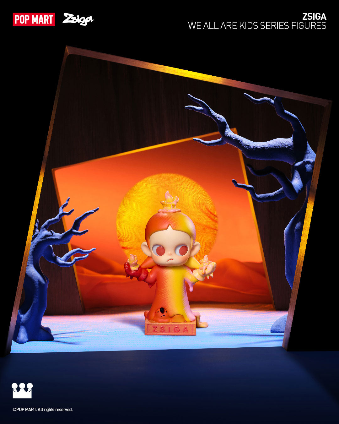 Zsiga We All Are Kids Series Figures - Mô Hình Blind Box Art Toy Pop Mart