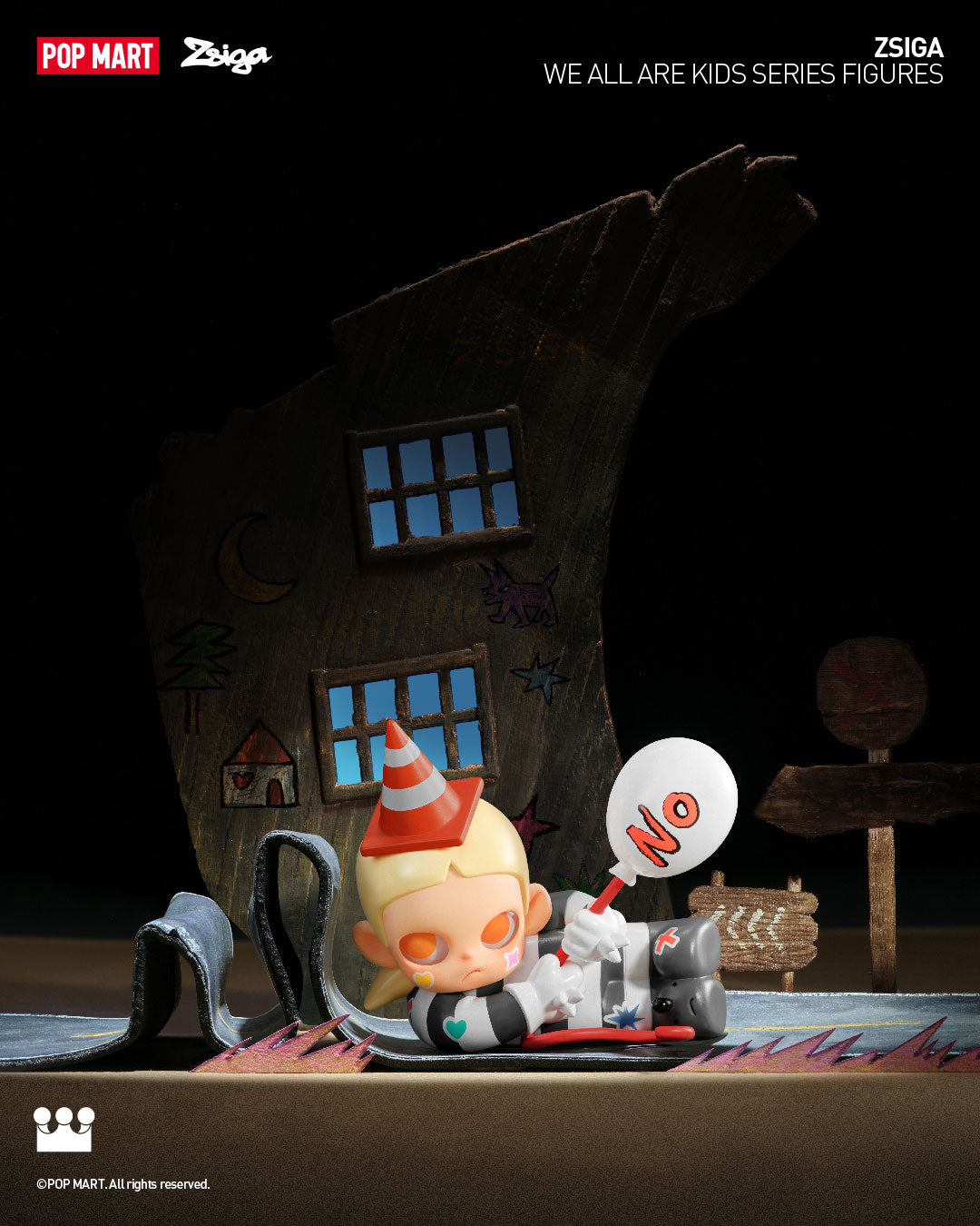 Zsiga We All Are Kids Series Figures - Mô Hình Blind Box Art Toy Pop Mart