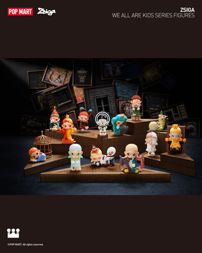 Zsiga We All Are Kids Series Figures - Mô Hình Blind Box Art Toy Pop Mart