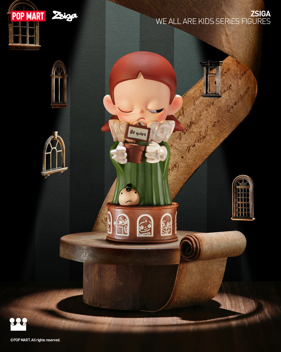 Zsiga We All Are Kids Series Figures - Mô Hình Blind Box Art Toy Pop Mart