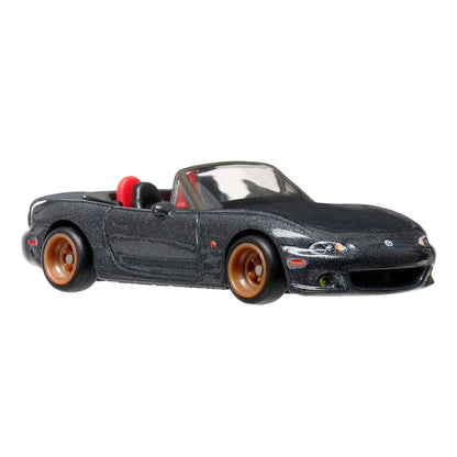 Hot Wheels Premium Car Culture 2-Pack - '04 Mazda Mazdaspeed Miata & Mazda RX7 FC Pandem - Bộ 2 Xe Mô Hình Kim Loại Cao Cấp H
