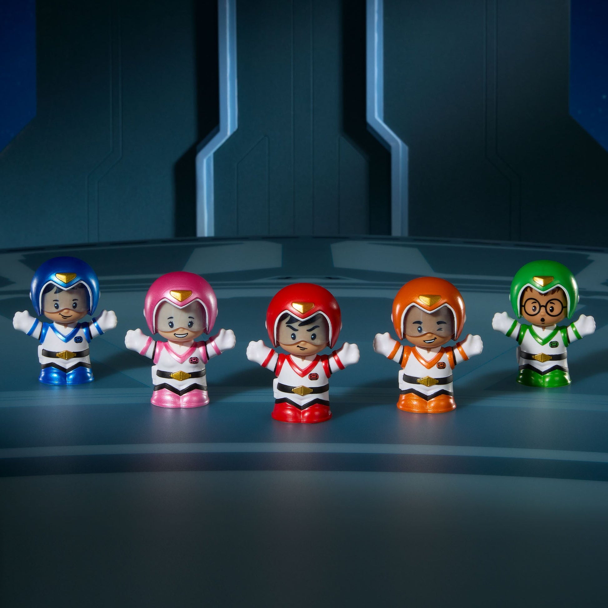 Little People Collector Voltron 40th Anniversary Gold Label Set - Bộ Mô Hình Sưu Tập Kỷ Niệm 40 Năm - Fisher-Price HVW64 Fish