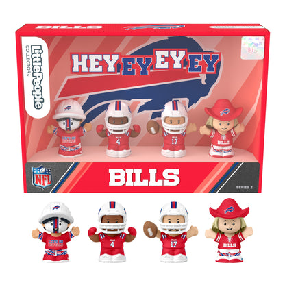 Little People Collector Buffalo Bills Alternate Jersey Figure Set - Bộ Mô Hình Sưu Tầm NFL Mattel Creations - Hình ảnh sản phẩm