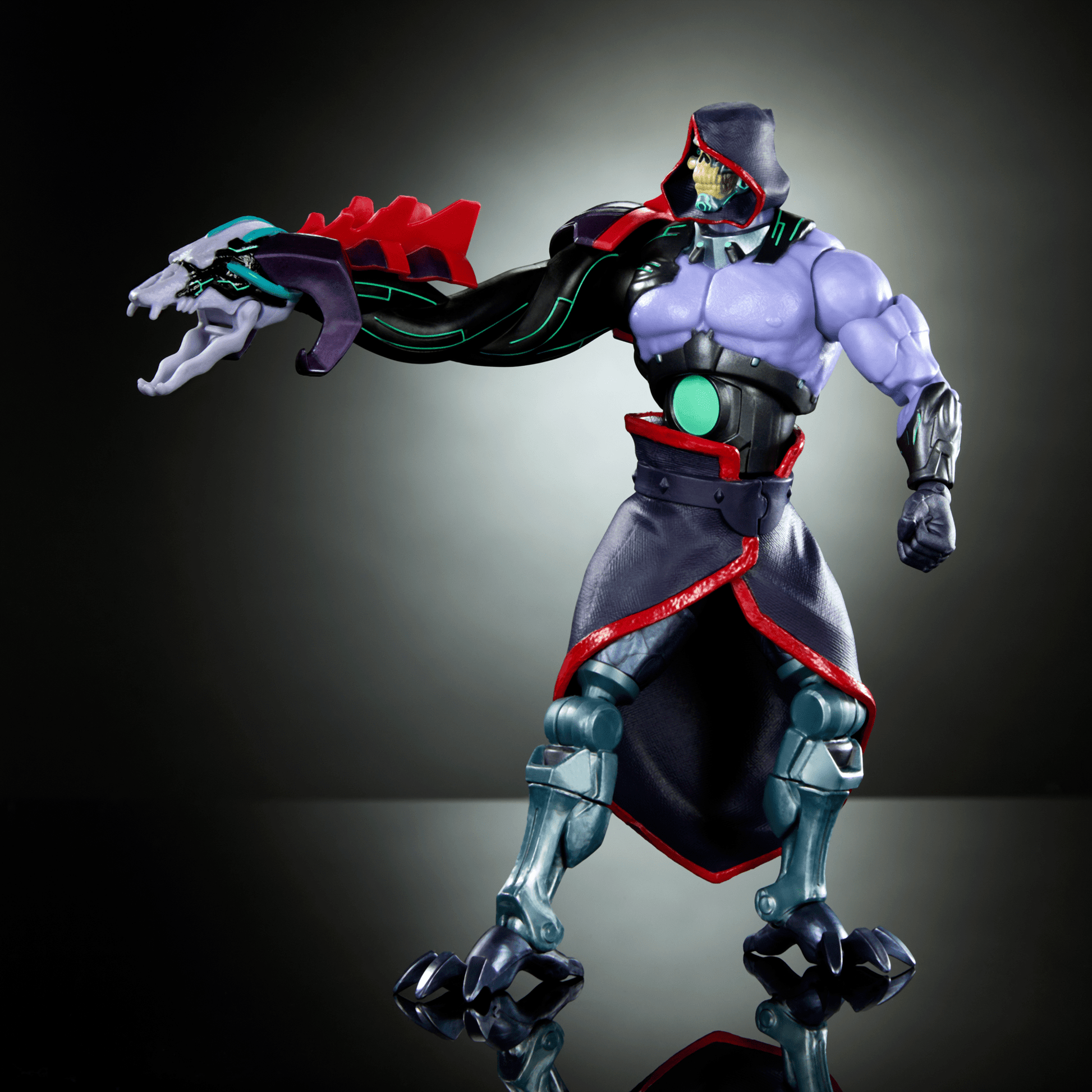Masters of the Universe Skeletor Action Figure - Mô Hình Hành Động Masterverse Revolution Mattel HYC46 Mattel - ảnh 2 - Actio